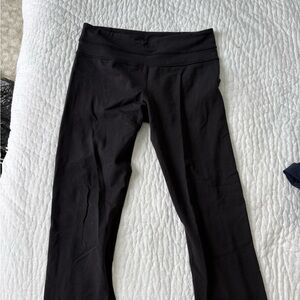 lululemon athletica Black Straight Leg Pants